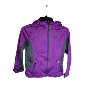 Reebok Fleece lined soft shell Jacket for girls Size Medium (10/12)